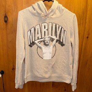 Marilyn Monroe Cream Hoodie